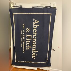 Abercrombie & Fitch Navy Blanket
